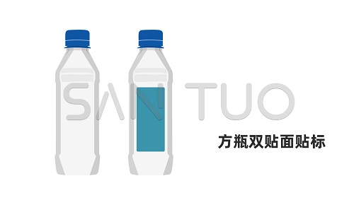 矿泉水贴标机贴标展示