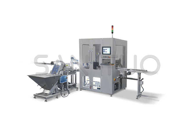 Cosmetics automatic cartoning system