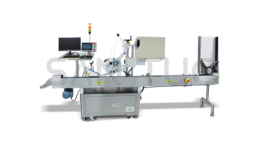 Horizontal Round Bottle Labeling Machine