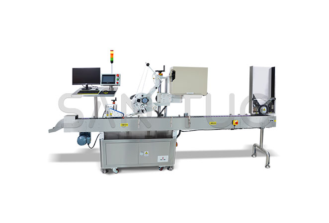 Horizontal Round Bottle Labeling Machine